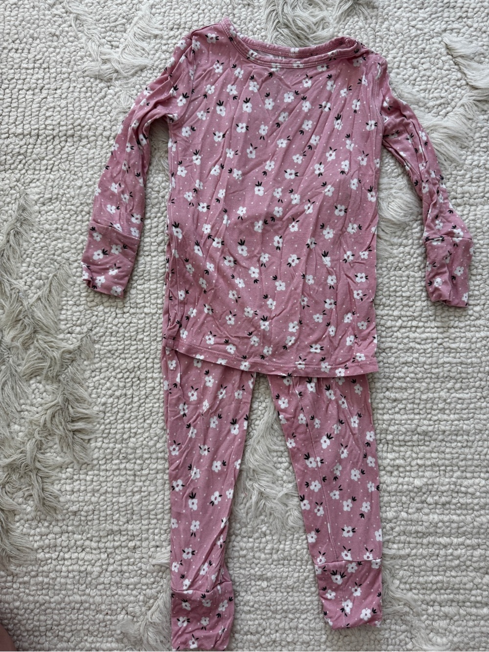 Posh peanut floral pjs 2T